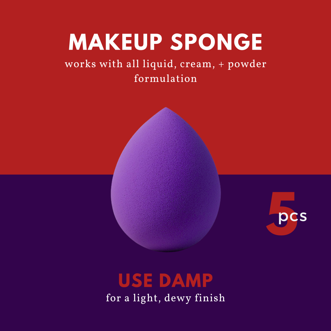 Malva Makeup Puff - Image 2